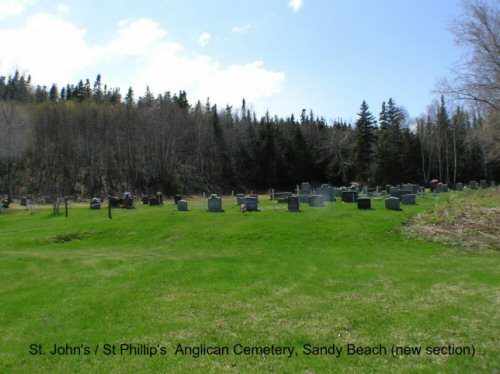 St-John's and St-Phillip's Church Cemetery (Sandy Beach)